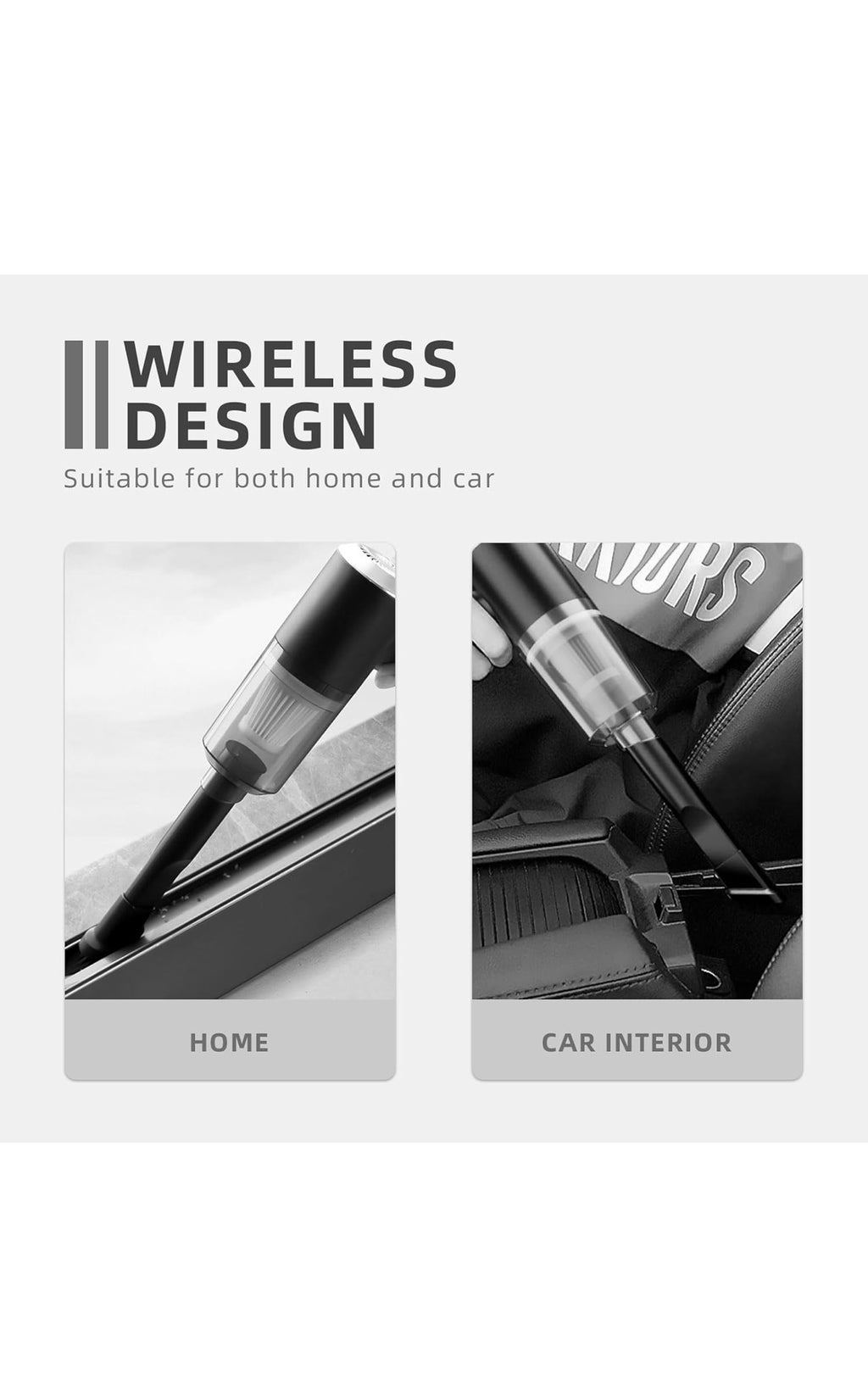 AeroClean Pro – Cordless Handheld Vacuum Cleaner 6000 Pa