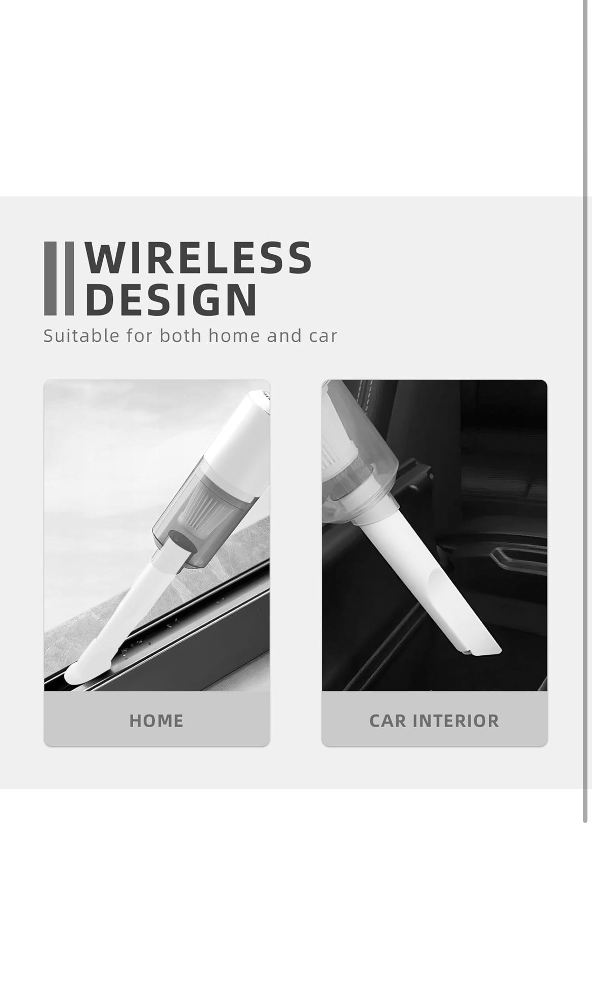 AeroClean Pro – Cordless Handheld Vacuum Cleaner 6000 Pa