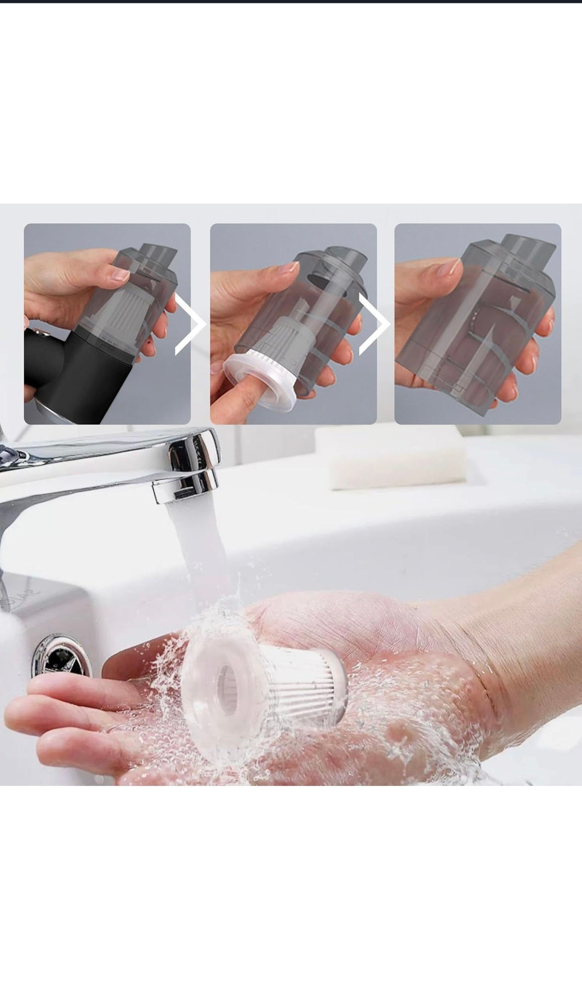 AeroClean Pro – Cordless Handheld Vacuum Cleaner 6000 Pa